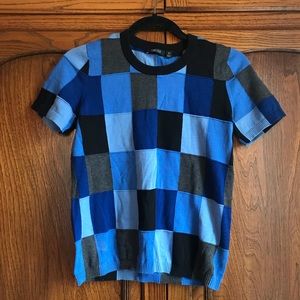 Short sleeve sweater